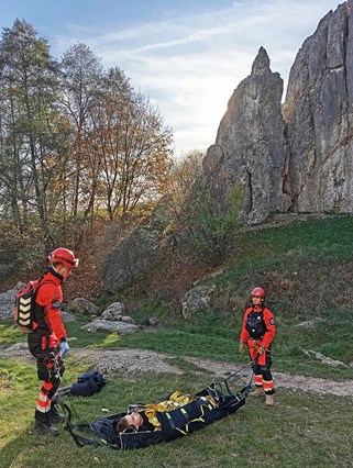 Dolina Bolechowicka ewakuacja